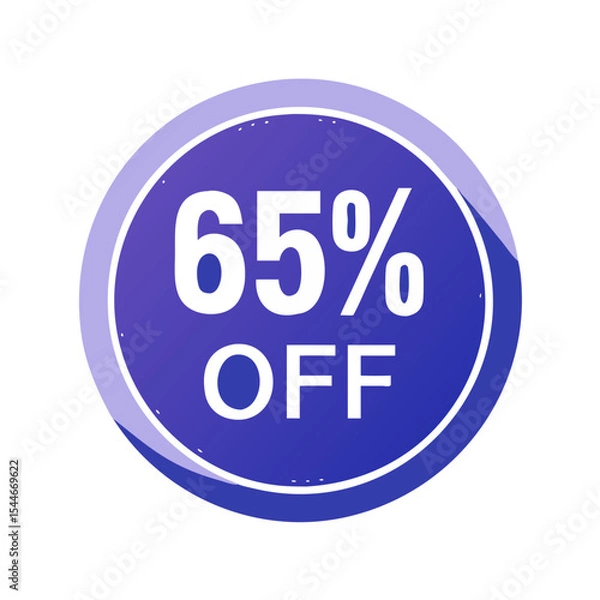Obraz 65% Off Icon