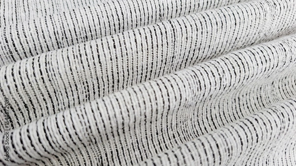 Fototapeta Textured Fabric Elegance: A close-up shot of a luxurious fabric, showcasing the detailed weave and delicate texture.