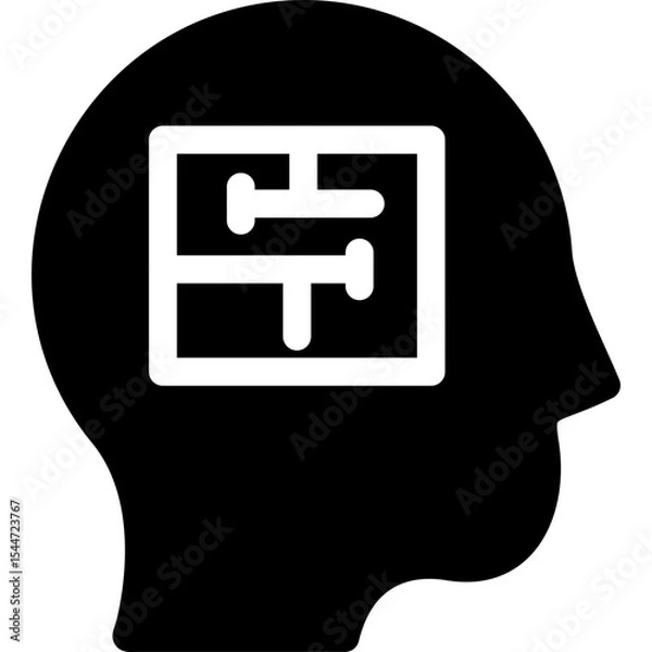 Obraz Maze Icon