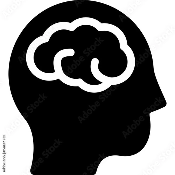 Obraz Self Control Icon