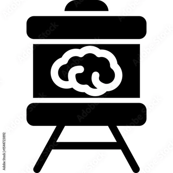 Obraz Brain Class Icon