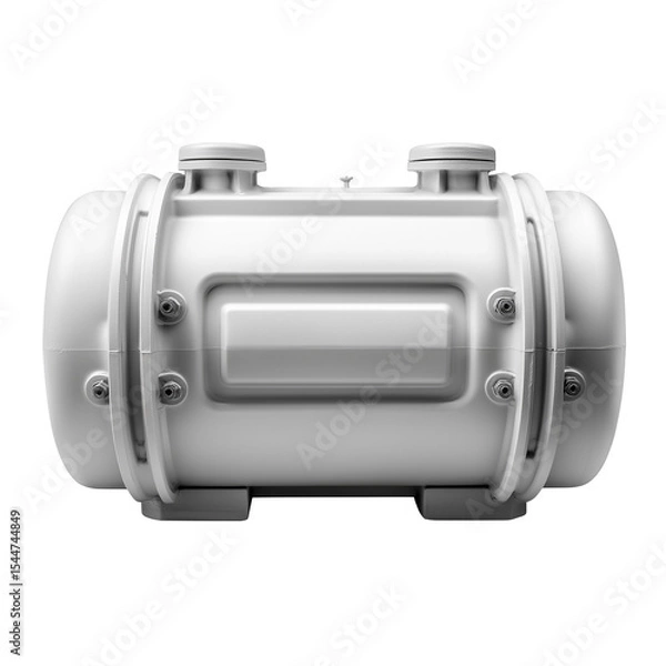 Fototapeta Septic tank, isolated on transparent background