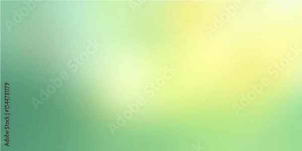 Obraz Blue and light gold gradient backdrop in an abstract vector light nature green yellow white gradient