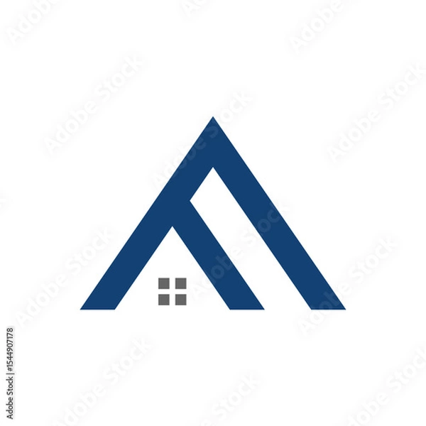 Obraz Letter F Roofing.eps