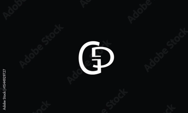 Fototapeta GG,GG abstract, letters, logo, monogram, style, symbols, ambitions, icons, 
