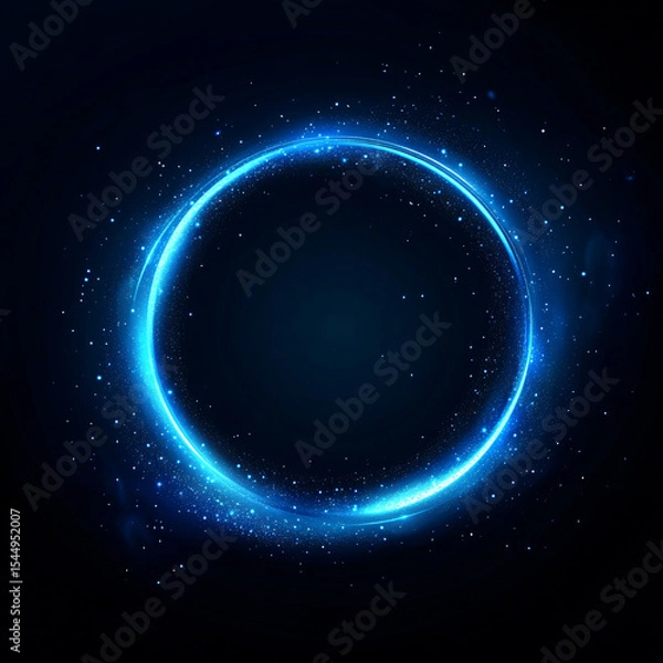 Fototapeta light glow effect on black background
