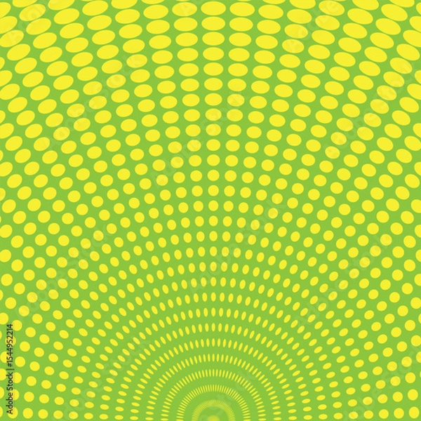 Fototapeta abstract yellow color arce dot pattern design