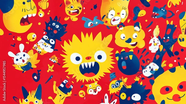 Obraz Anime cartoon images