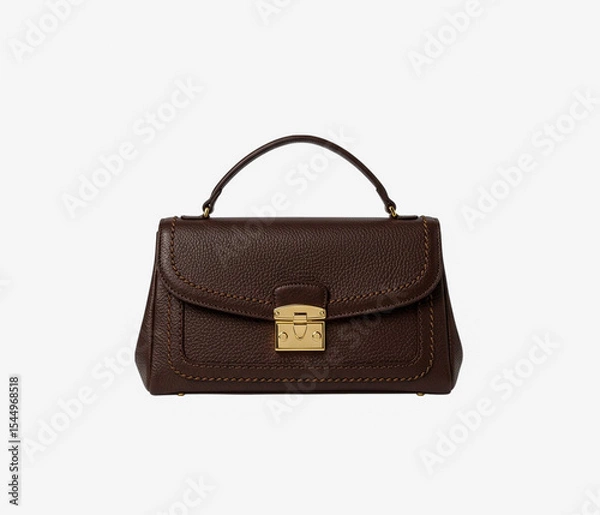 Obraz Purse isolated on white background.