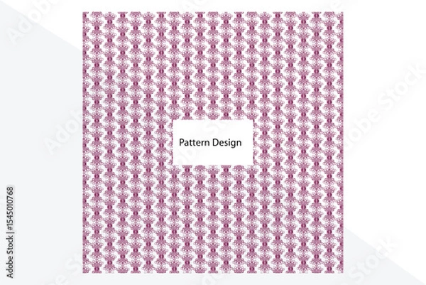 Fototapeta Creative modern pattern design. Vector illustration.