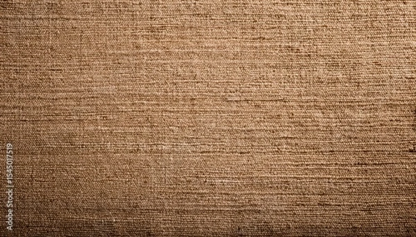 Fototapeta close up of beige color canvas abstract background texture wall surface of fabric texture in yellowish brown color