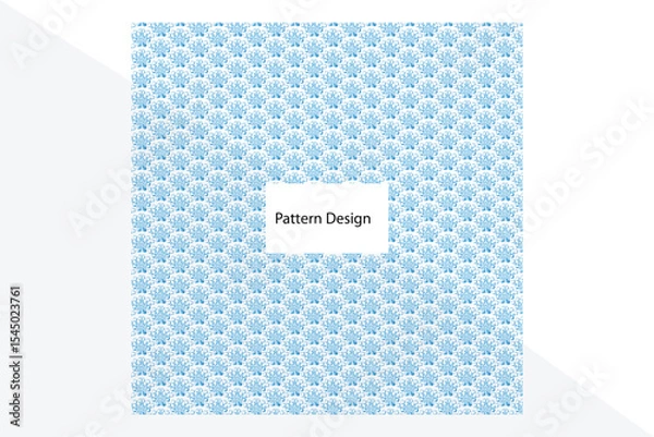 Fototapeta Creative pattern design. Vector illustrator.