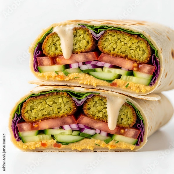 Obraz falafel wrap