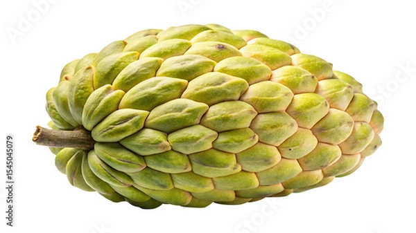 Fototapeta Close up of a fresh, ripe and organic Sugarapple or Sweetsop