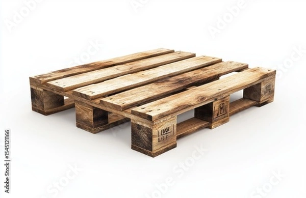 Obraz stack of pallets