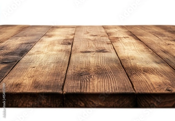 Obraz old wooden table