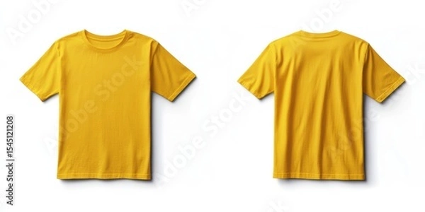 Obraz yellow t shirt