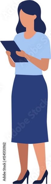 Obraz Business Woman in Uniform