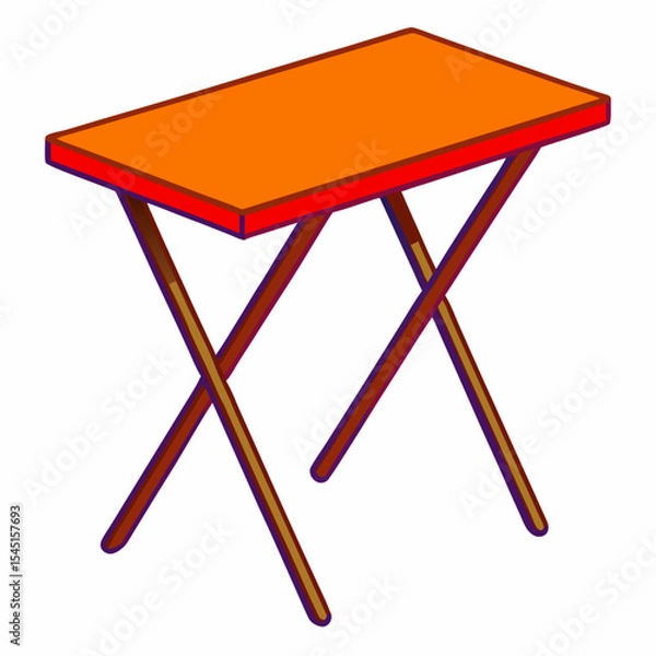 Obraz table and chair