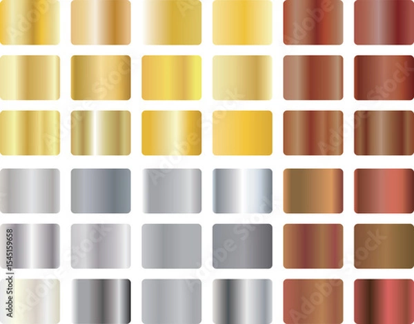 Obraz 光沢のある金属光沢の配色
