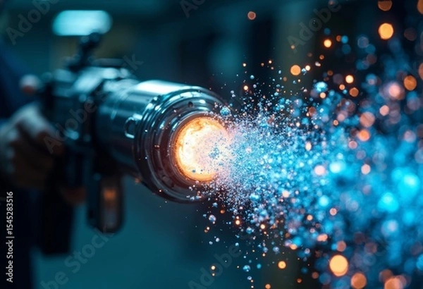 Fototapeta Future energy explosion