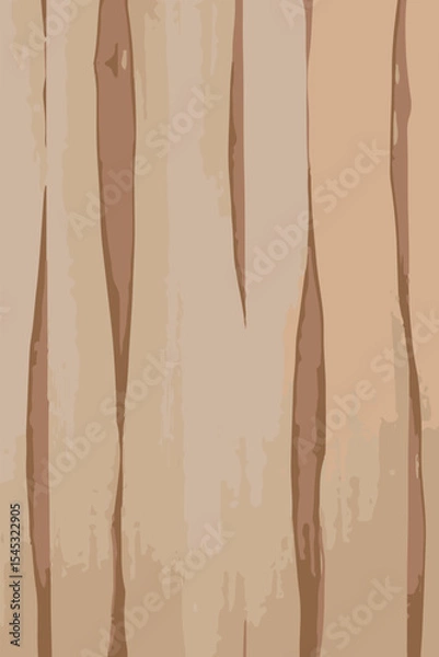 Obraz Wooden texture or background vector illustration.	