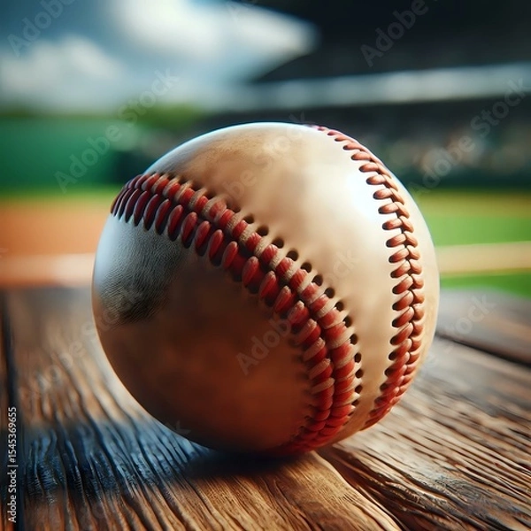 Obraz baseball on the field