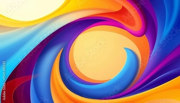 Fototapeta Abstract swirling shapes representing event planning, logistics, and coordination,  planning,  texture
