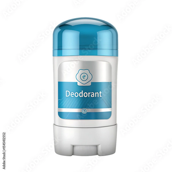 Fototapeta Deodorant stick mockup isolated on white background png 