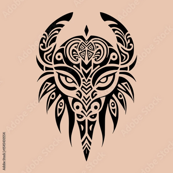 Obraz tribal tattoo design