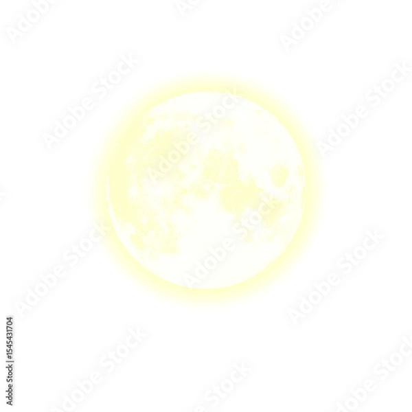 Obraz Moon png, full moon  transparent background, Earth png , glowing moon,  white moon, moon isolated, сrescent moon,  cut out 
