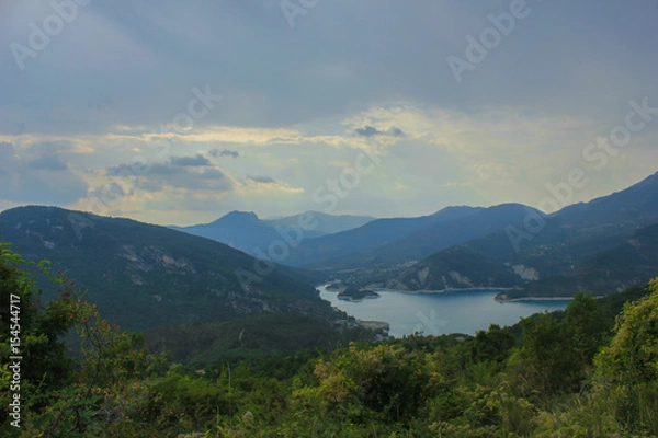 Obraz vue sur le lac