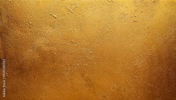 Fototapeta gold wall texture abstract background plastered wall painted gold color