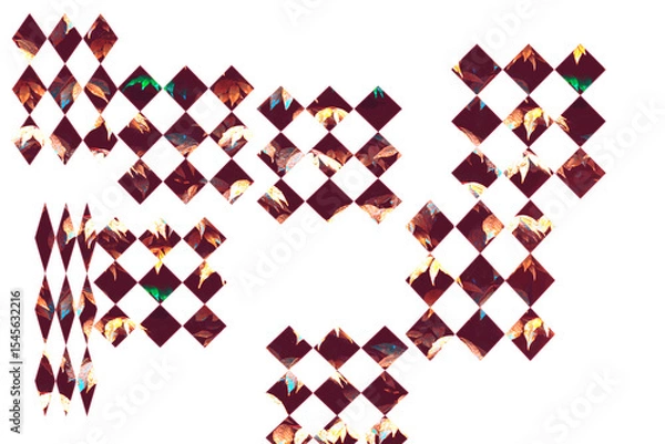 Fototapeta abstract geometric pattern