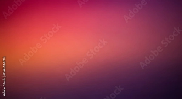 Obraz Soft focus color blend from vivid pink to warm orange and deep plum, providing depth.
