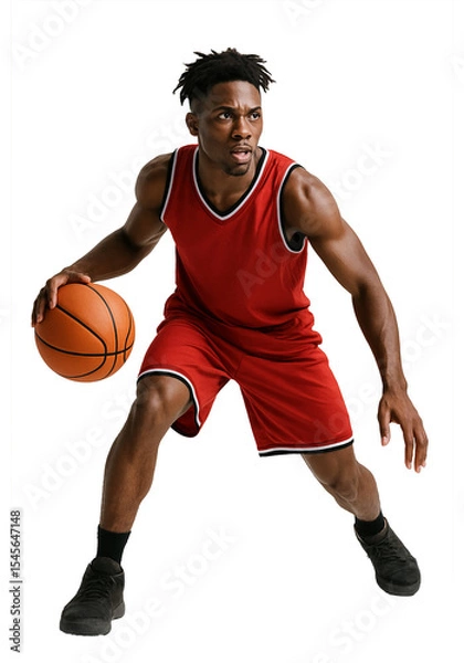 Obraz Basketball player with ball