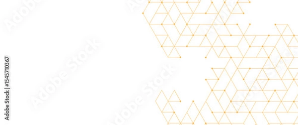 Obraz Vector abstract geometric modern triangles technology pattern background