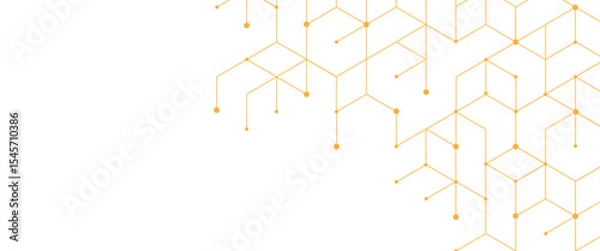 Obraz Vector abstract geometric modern triangles technology pattern background