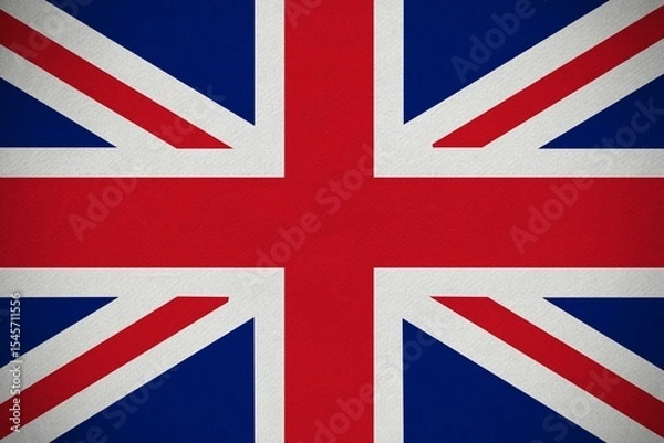 Obraz Great britain national flag