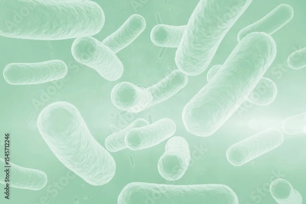 Fototapeta Three dimension image of pathogen