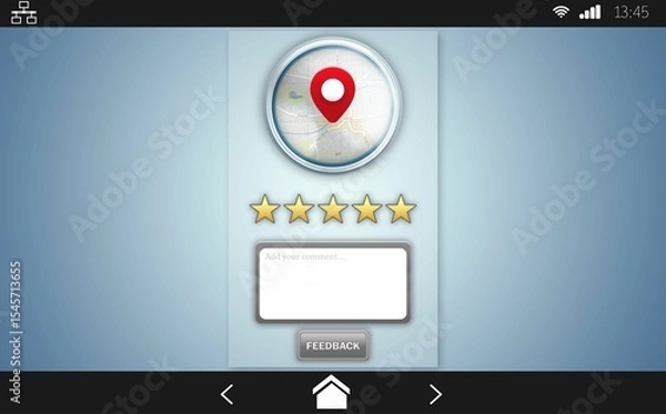 Obraz Screenshot of a rating service