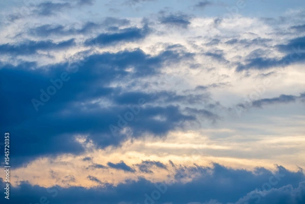 Fototapeta 雲の多い空