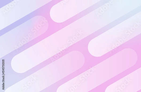 Fototapeta イラスト素材・グラデーションと流れるラインの背景