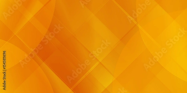Fototapeta modern orange color abstract background with seamless pattern, business and technology concept background with orange stripes and geometric shapes, abstract orange background with lines and triangles.