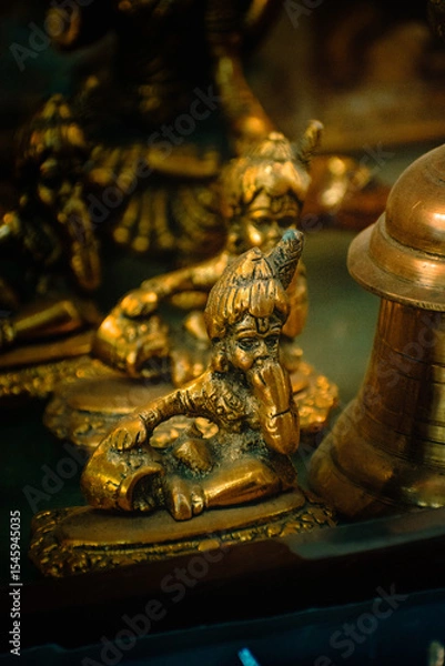 Obraz balkrishna hindu god