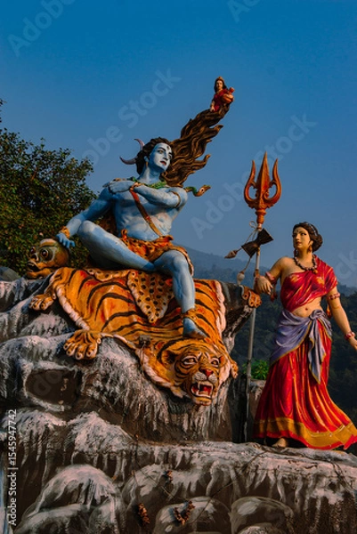 Obraz hindu god statue