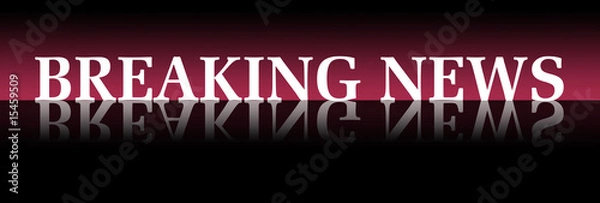Fototapeta breaking news