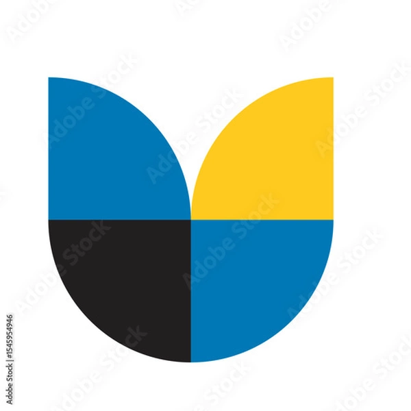 Obraz Geometric Modern Bauhaus Shape