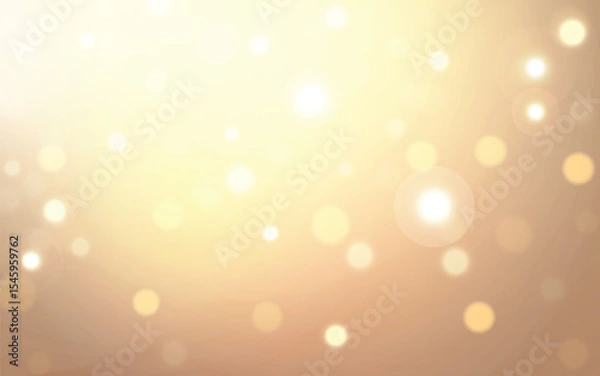 Fototapeta Golden Bokeh Light Background
Soft glowing abstract backdrop for celebration and luxury design, Background decoration