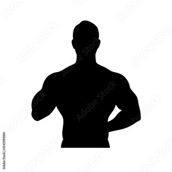 Obraz Bodybuilder: The Art of Strength and Dedication